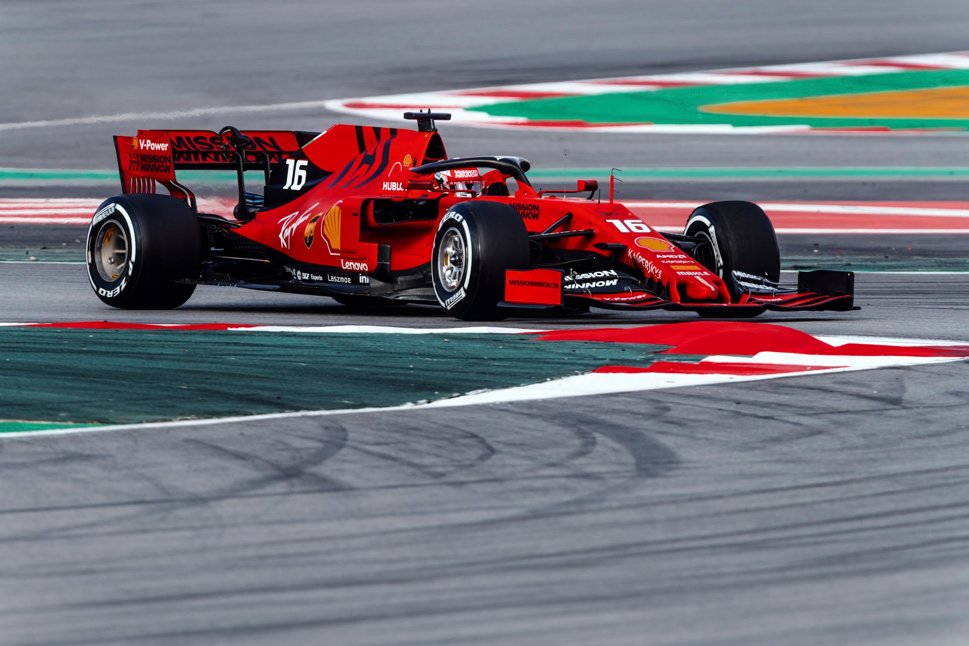 Test F1, Day 2: Buona La Prima Per Charles Leclerc Con La Ferrari