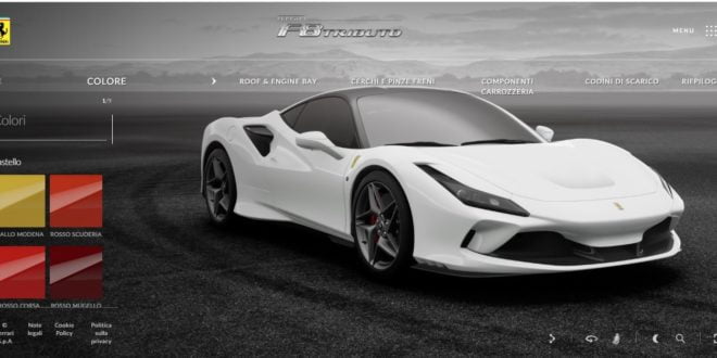 Configuratore F8 Tributo Come Si Sceglie Lultima Supercar