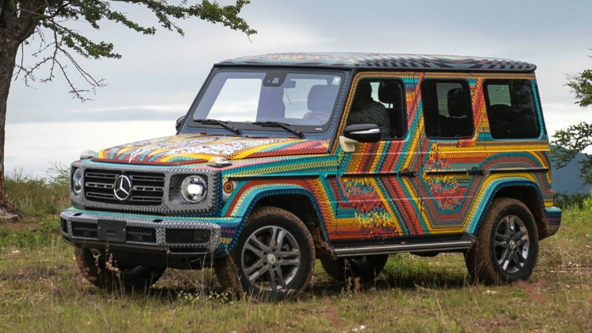 Mercedes Clase G de México: Arte zapoteca en el ícono alemán