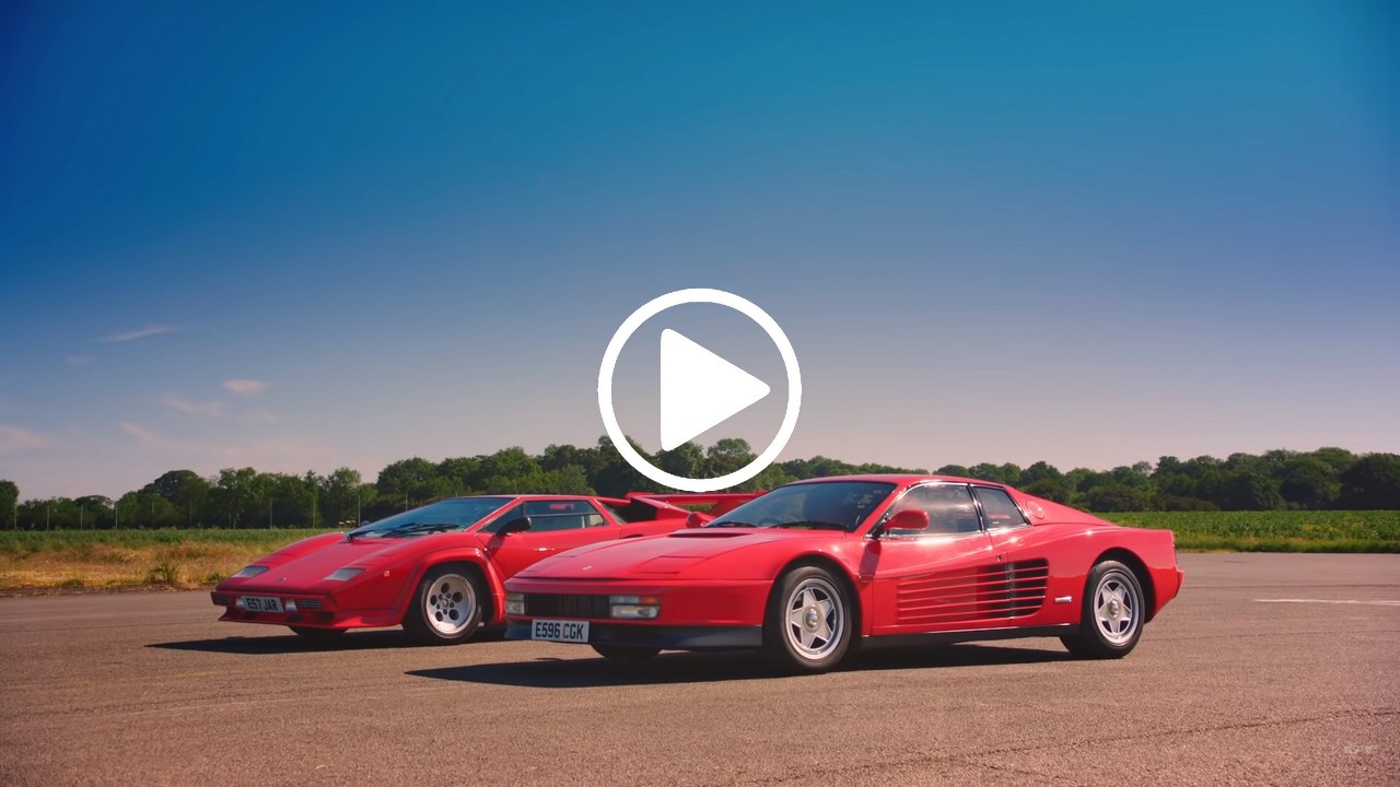 Lamborghini Countach Ferrari Testarossa